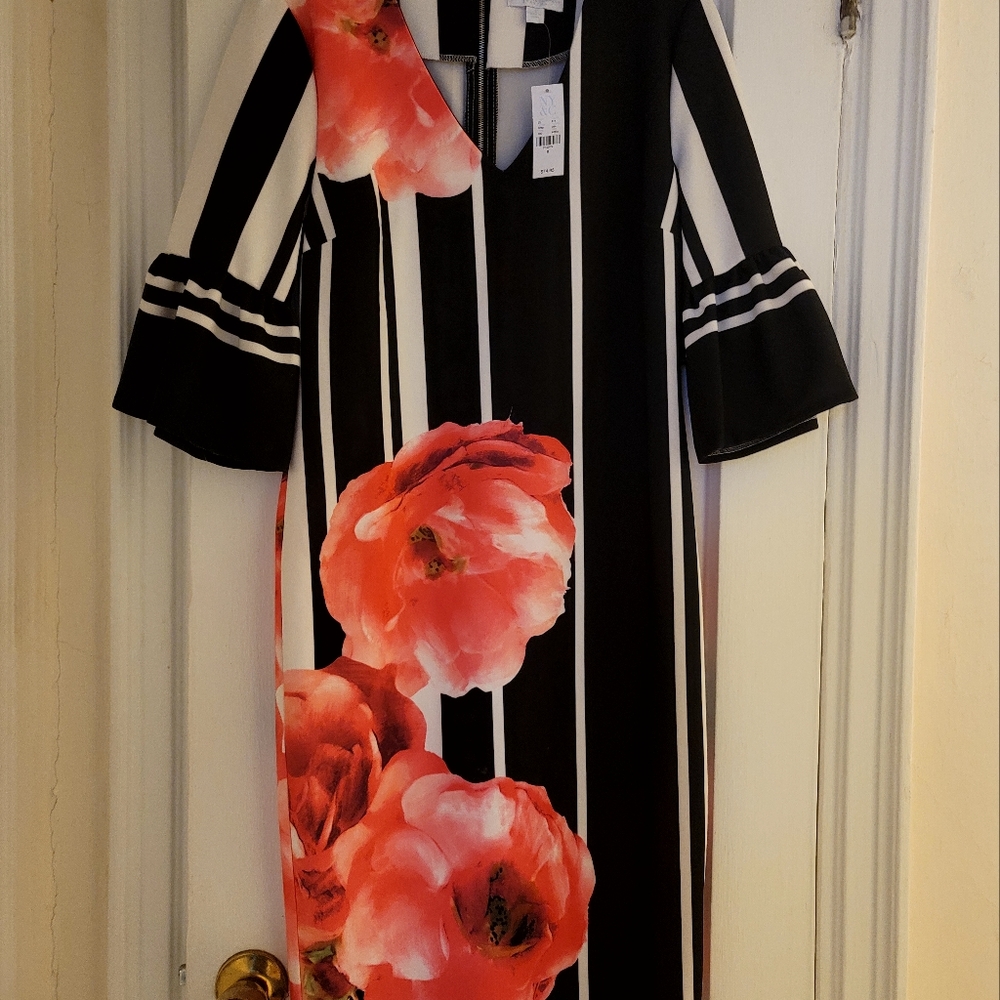 NWT NY&Co Foral Dress Size 8